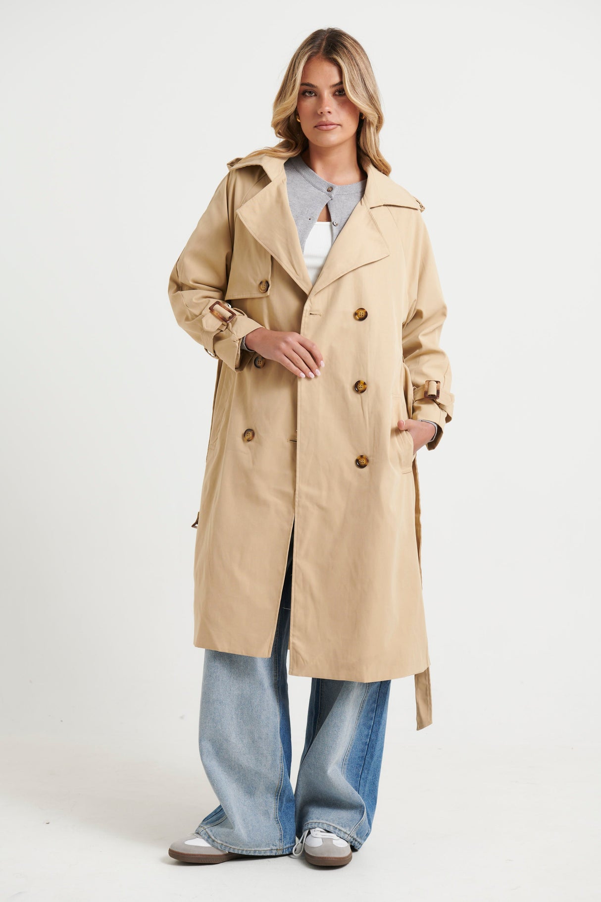 Lia Trench Beige