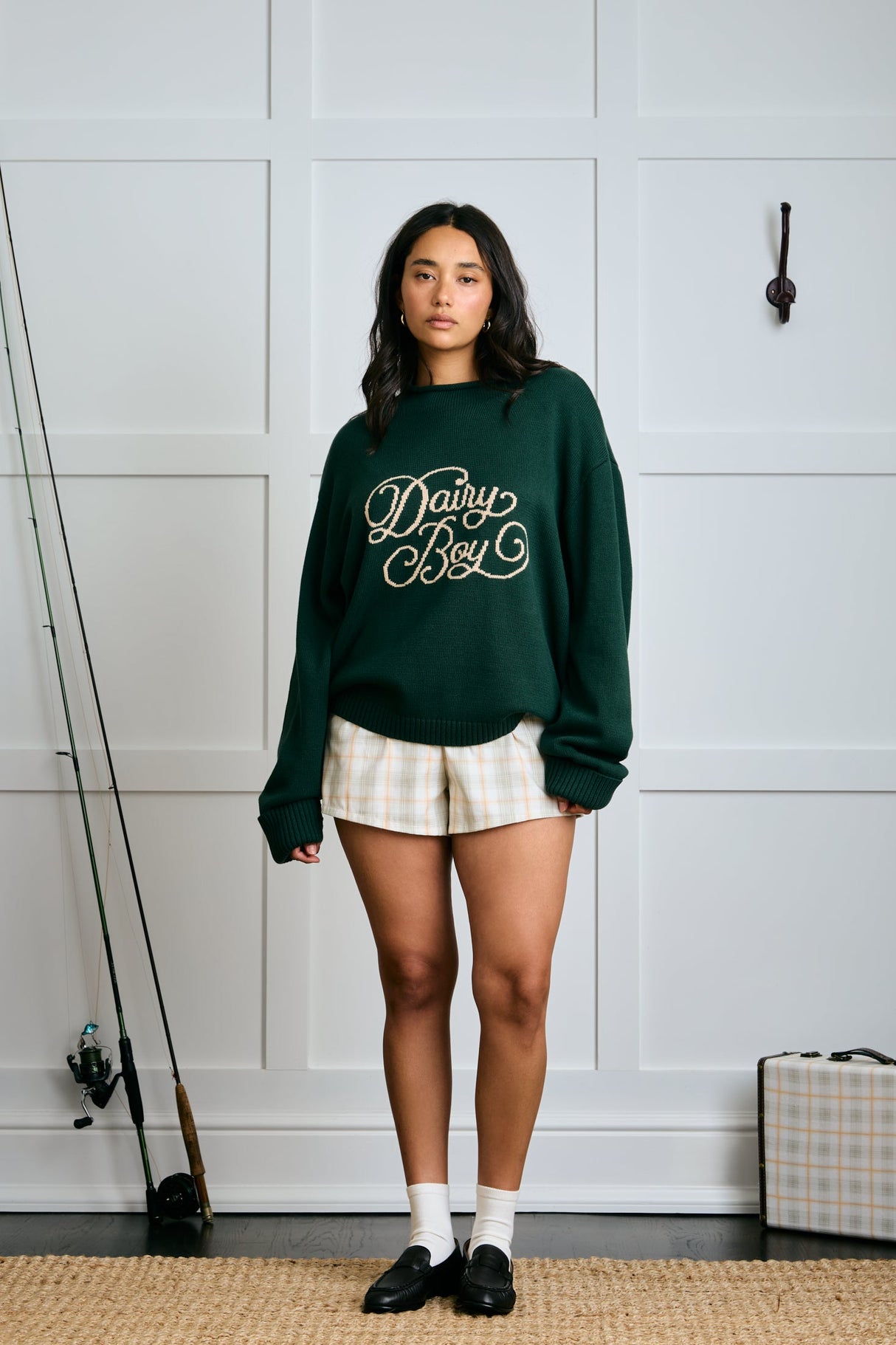 The Signature Sweater - Dark Green