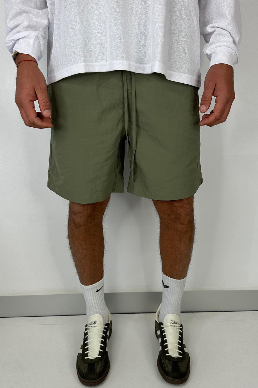 Nylon Walk Short Khaki