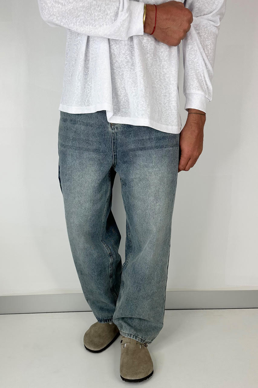 Newtown Baggy Denim Light Blue
